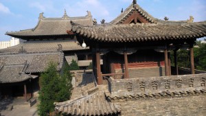 Cina, Datong, Tempio Huayan. Tempio Buddhista, costruito durante la dinastia Liao, 907-1125. Datong