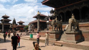 Nepal, Patan. Durbar Square.