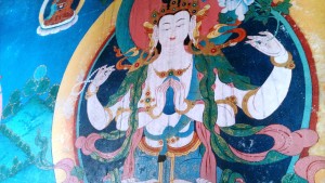 Keylong, Khardong stupa.