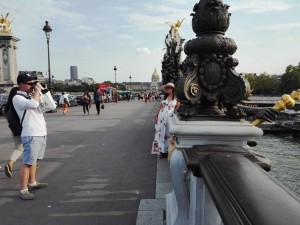 Paris, 24 luglio 2018. Il ponte Alessandro III