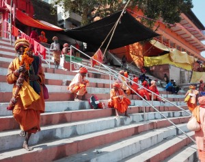 scalinata sadhu Hanuman ghat