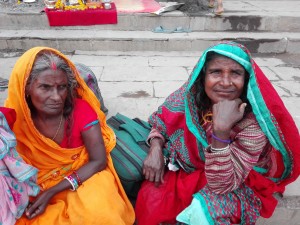 donne villaggio Varanasi al Dash