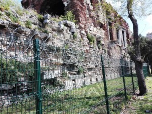 Le rovine del Bucoleon Palace,829-842, a. D.